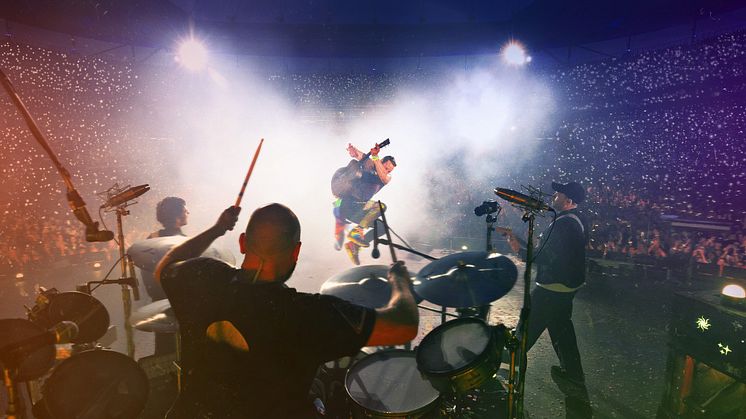 Coldplay adderar ytterligare en extrakonsert – gör totalt fyra konserter på Ullevi nästa sommar! 