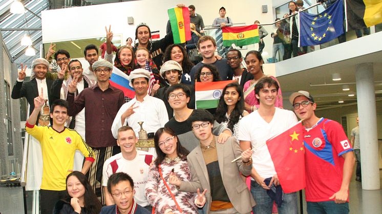 Internationaler Nachmittag am 23. Oktober 2014 war wieder ein Treffen von Studierenden aus aller Welt