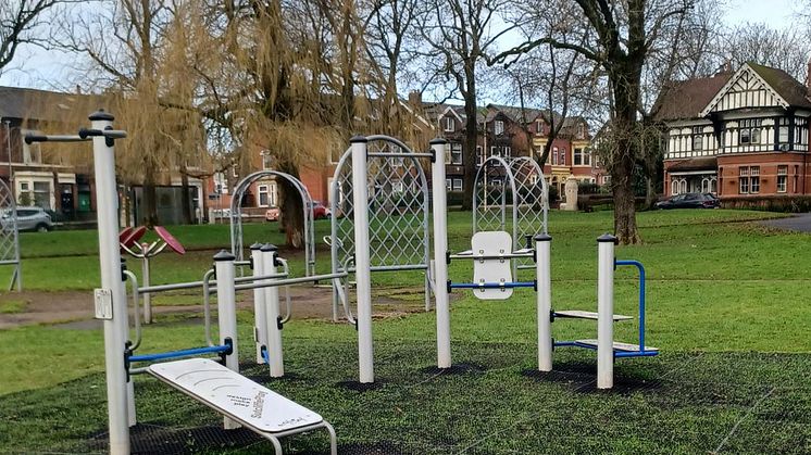 Clarence Park gets new outdoor gym