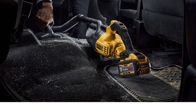 DEWALT Announces 20V MAX* Cordless Dry Hand Vacuum