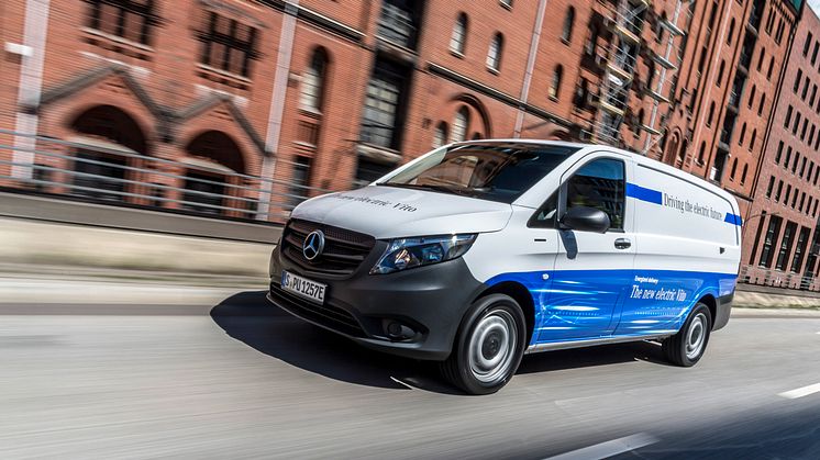 Mercedes-Benz frigiver danske priser på 100 % elektrisk Vito