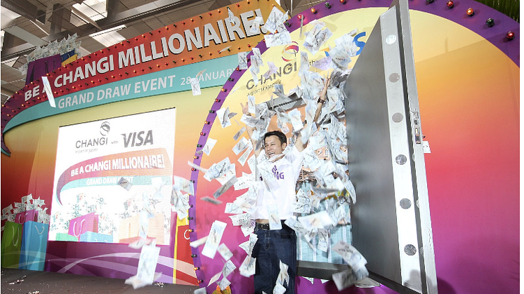Former radio DJ Ivan Rantung, is the overall winner of the 'Be a Changi Millionaire' Grand Draw, bagging the grand prize of S$1 million.
