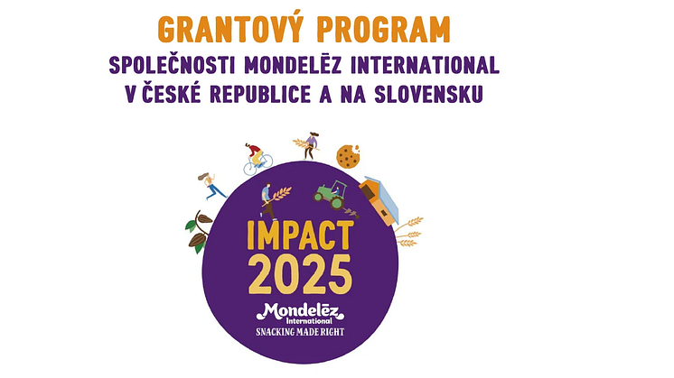 Výsledky Grantového programu společnosti Mondelēz International v České republice a na Slovensku za období duben 2021 - září 2021