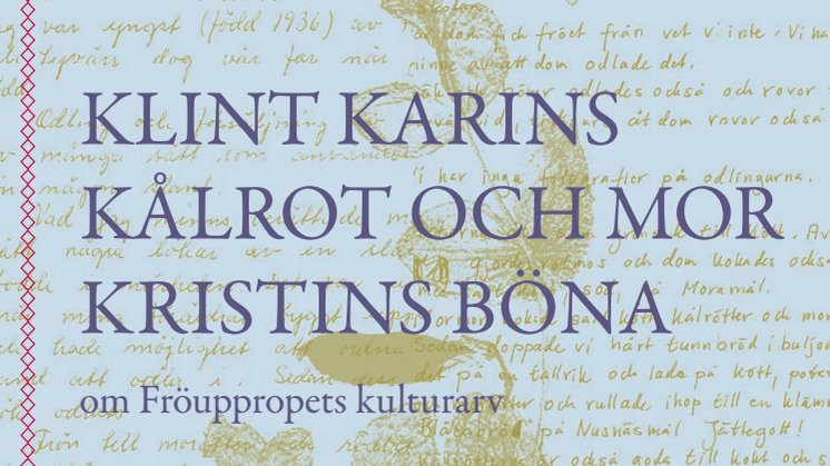 Ny bok: Klint Karins kålrot och Mor Kristins böna