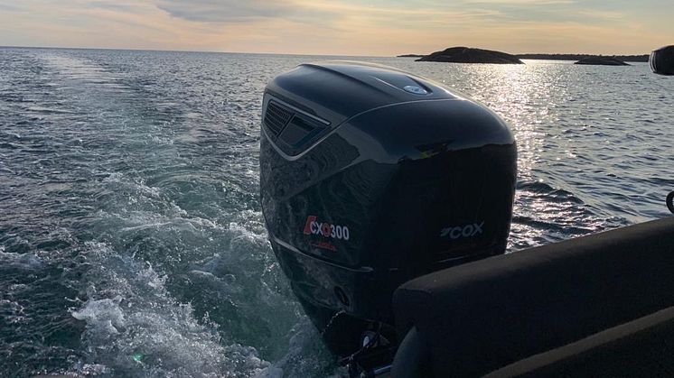 Public demos of Cox's CXO300 diesel outboard will be held at Genoa Boat Show this week
