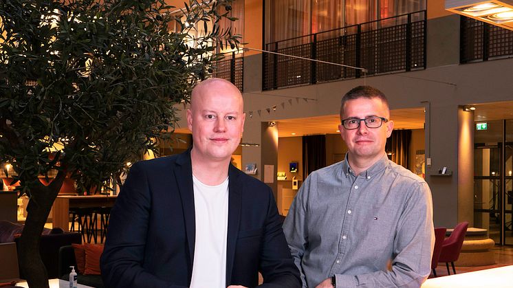Niclas Sandin, CEO and William Jakoby, Head of Expansion at BookBeat