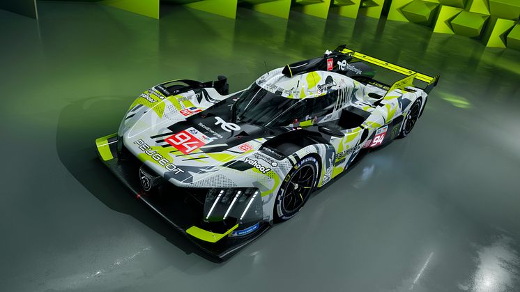  PEUGEOT præsenterer sin nye Le Mans racer: 9X8 version 2024