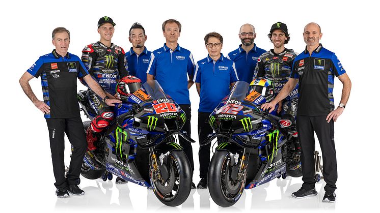 MotoGP世界選手権 「Monster Energy Yamaha MotoGP」がセパンで2024年シーズンのラインアップを発表