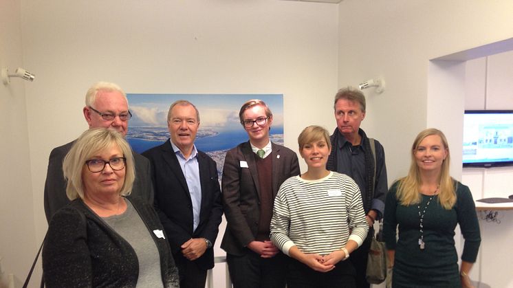Helsingborgs politiker möter företagare i staden 