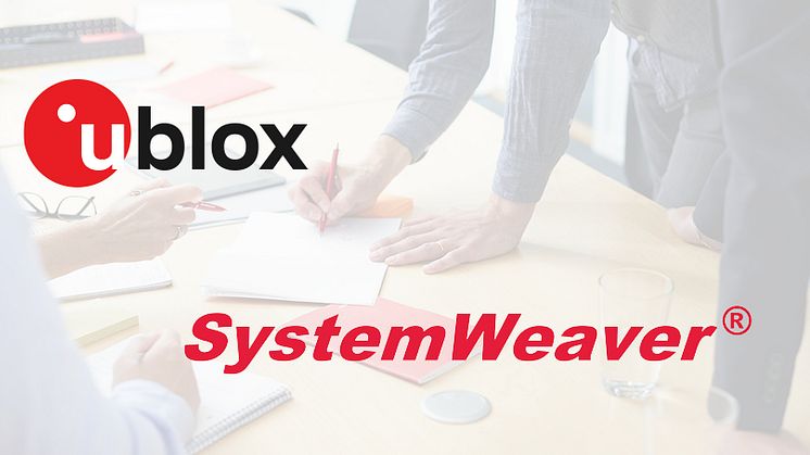 u-blox chooses SystemWeaver for their development of its safe GNSS products.