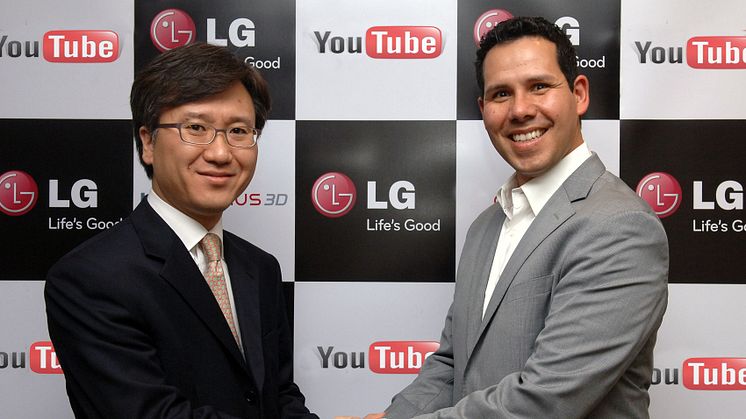 Samarbete mellan LG och YouTube gör 3D mobilt
