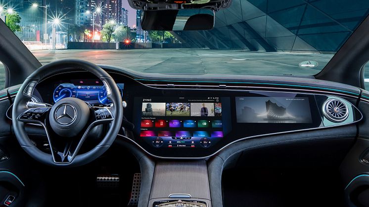 Mercedes-Benz åbner for streaming i bilen med nyt tech-partnerskab