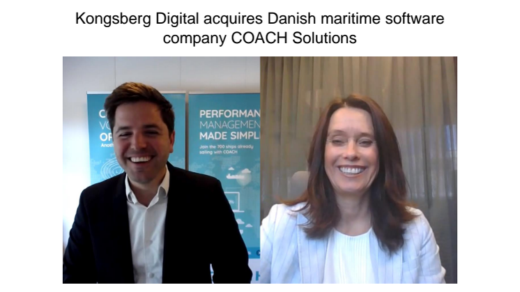 Kongsberg Digital acquires Danish maritime software company COACH Solutions