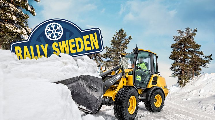 ​Swecon växlar upp samarbetet med Rally Sweden tillsammans med Volvo Construction Equipment