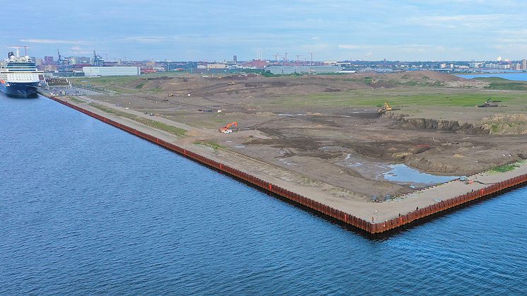 The tender process reg. equipment for the new container terminal in Copenhagen has started - sustainability in focus