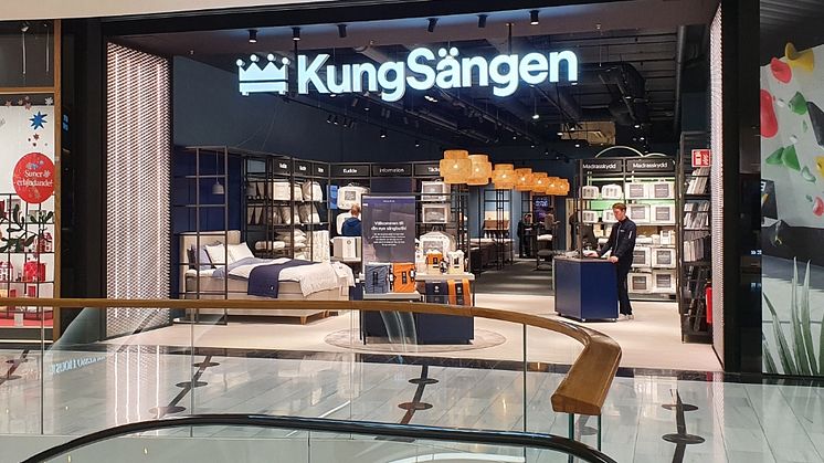 I november slog KungSängen upp portarna till sin nya butik i Westfield Mall of Scandinavia