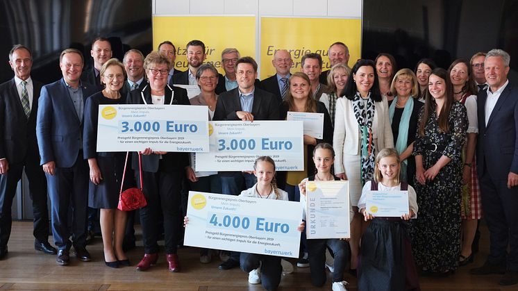 Energiehelden 2019 stehen fest  - Bürgerenergiepreis für Oberbayerns Energie-Vorbilder 