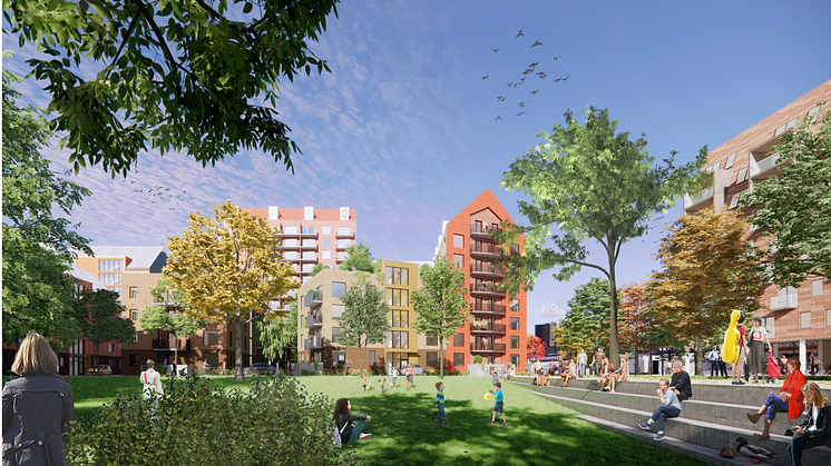 Nya Ellstorp är en ny stadsdel som kommer att ha något för alla. Nu förbereder sig MKB, HSB och Hub Park att börja bygga.
