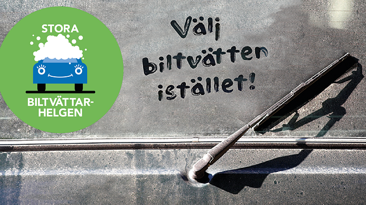 Genom att tvätta bilen på en biltvätt istället för hemma på gatan bidrar du till en bättre miljö. Tack för att du tar hand om vårt vatten!