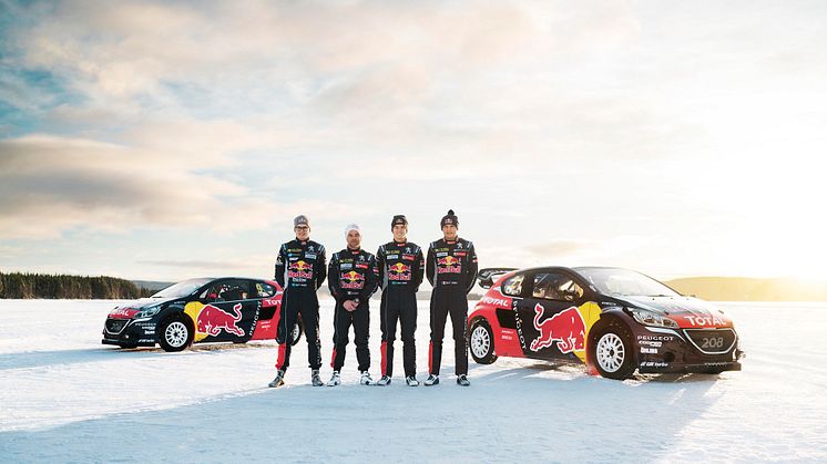 Världsmästarna Team Peugeot Hansen välkomnar Sebastien Loeb till 2016 års säsong