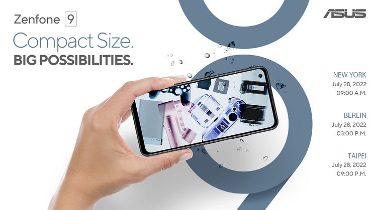 ASUS afslører kommende Zenfone 9-lanceringsevent 