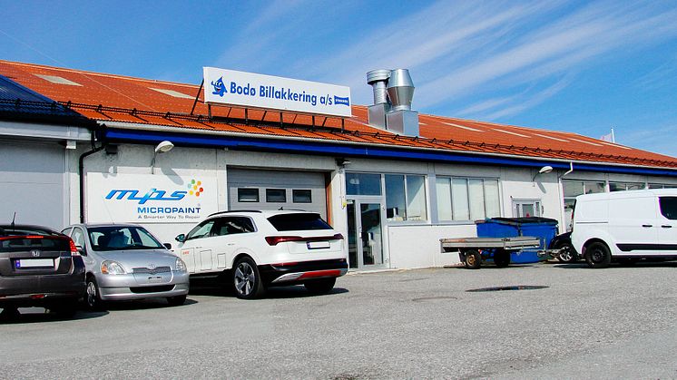 Bodø: Nordvik Gruppen har inngått intensjonsavtale om kjøp av Bodø Billakkering AS. Foto: Nordvik