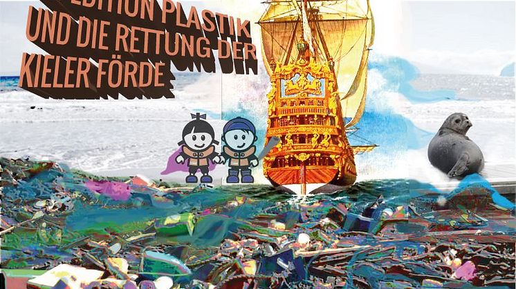 Meeresmüll kunstvoll in Szene gesetzt. Ein Workshop für Kinder zum Thema Meeresschutzstadt Kiel