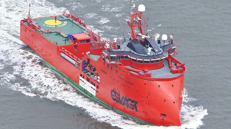 'Esvagt Aurora' featured in the Discovery Channel series "Ultimate, Massive Ships"