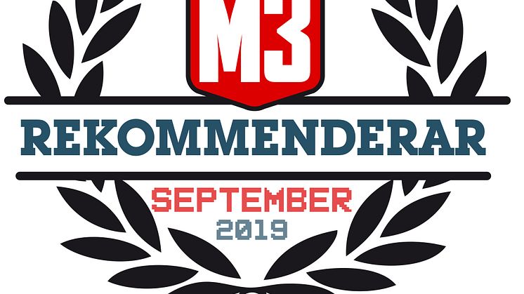09 - September 2019 - M3 rekommenderar