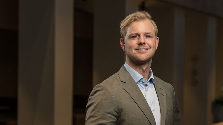 Carsten R. Solberg er Höegh Eiendoms nye finanssjef. Foto: Arild Danielsen