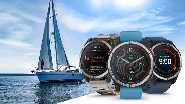 Für noch mehr Komfort an Bord und im Alltag: die neue Premium GPS-Marine-Multisport-Smartwatch QUATIX 7