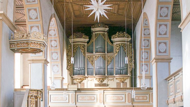 Am 21. August 2022 findet das „Silberklänge“ Konzert für Violoncello und Orgel in der St. Georgenkirche Rötha statt - Foto: Dieter Wadewitz 