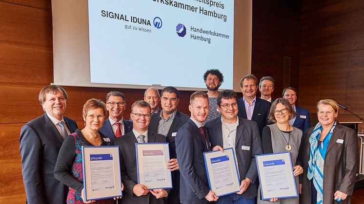 SIGNAL IDUNA Umwelt- und Gesundheitspreis der Handwerkskammer Hamburg