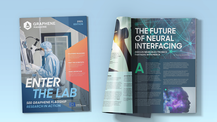 Read Graphene Magazine 2021 to discover how the Graphene Flagship is shaping Europe’s future.