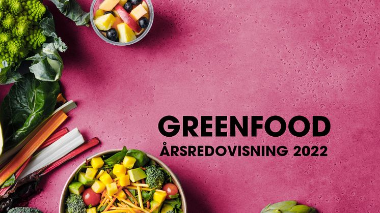  Greenfood publicerar årsredovisning för 2022