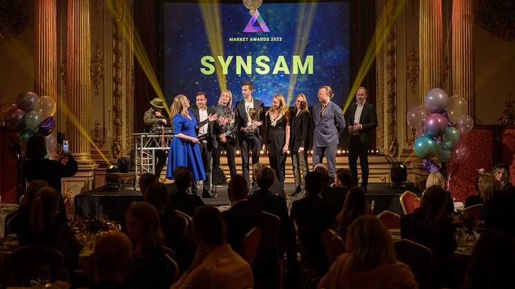 Synsam är totalvinnare i Market Awards 2022. Foto: Pax Engström Nyström