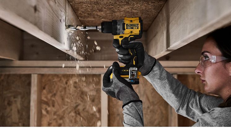 DEWALT® Introduces the 20V MAX* XR® Brushless 1/2-in. Drill/Driver and Hammer Drill/Driver To Deliver Optimal Power and Speed for Heavy-Duty Drilling and Fastening