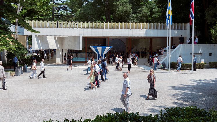 The Nordic Pavilion in Venice, architect Sverre Fehn.Photo Annar Bjørgli, The National Museum in Norway