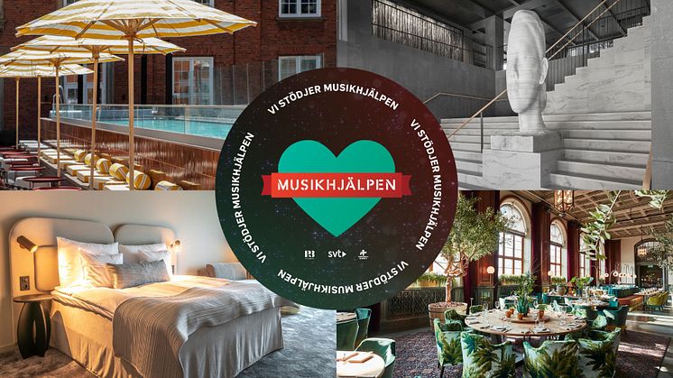 Nordic Choice Hotels stöttar Musikhjälpen