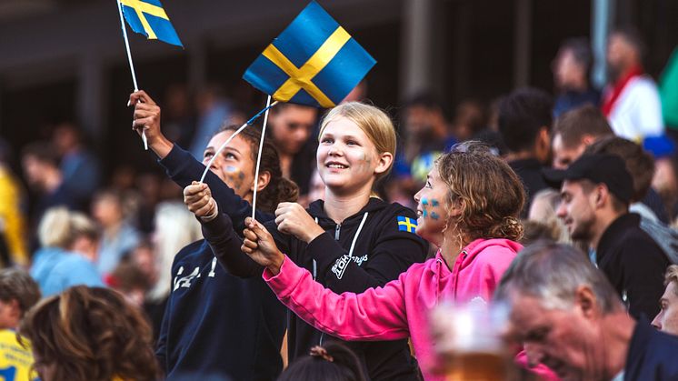 Många göteborgare passade på att besöka 60-årsjubilerande Ullevi under Sveriges gruppspelsmatcher i fotbolls-VM och glädjen går inte att ta miste på.