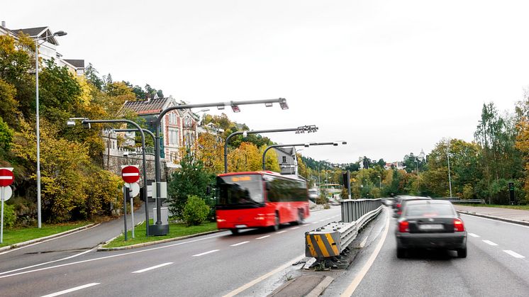 Fortsatt økning i trafikken gjennom bomstasjonene i Oslo