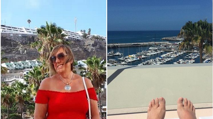 Marina Starkey:  Views from her beloved Puerto Calma (Holiday Club) timeshare
