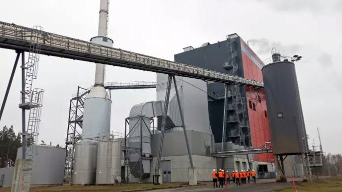 Biokraftvärmeverket Moskogen, Kalmar Energi. Foto: Anders Haaker