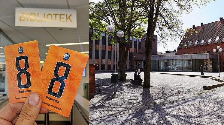 Två säsongskort finns för utlån på Kristianstads stadsbibliotek