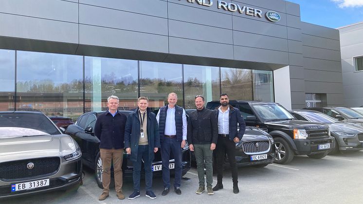 Nytt garantisamarbeid: Real Garant blir samarbeidspartneren til Jaguar Land Rover Norge
