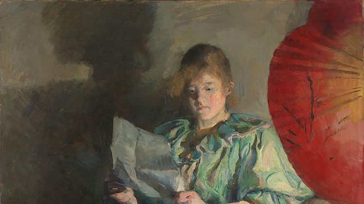 Harriet Backer, «Aften, interiør», 1896. Foto: Nasjonalmuseet / Børre Høstland