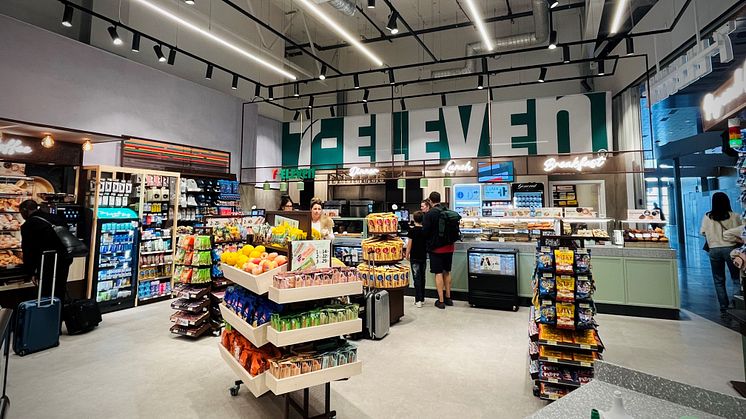 Nu öppnar en 7-Eleven som en del av Arlanda flygplats storsatsning 