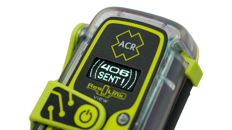 The new ACR Electronics ResQLink View Personal Locator Beacon (PLB) will be introduced at METSTRADE