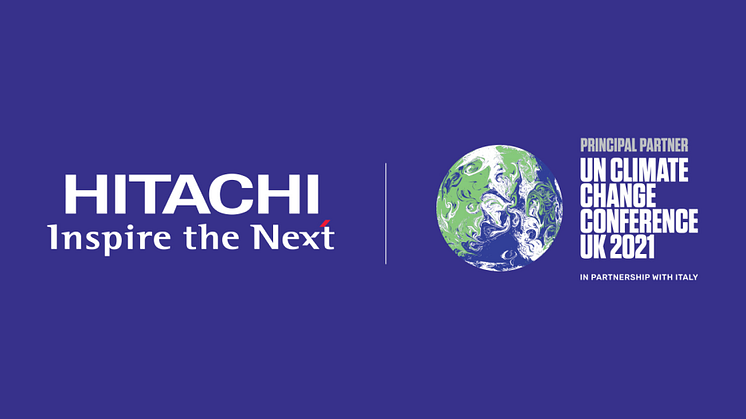 Hitachi Becomes COP26 Principal Partner