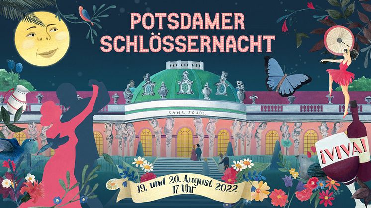 Potsdamer Schlössernacht 2022 - eine magische Welt voller Musik, Tanz und Magie